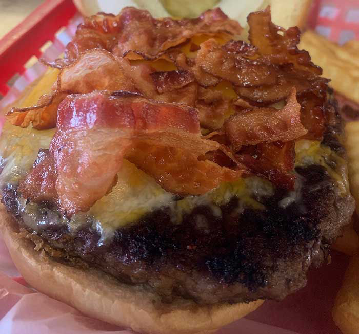 Wings Xpress Bacon Cheeseburger Special