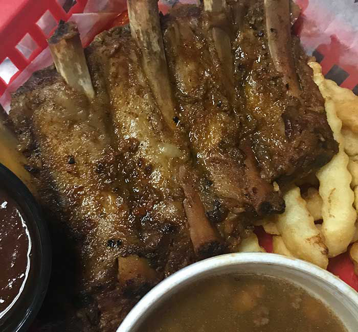 Wings Xpress BBQ Rib Special
